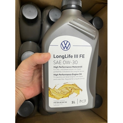 Nhớt (dầu) chính hãng xe Volkswagen Long Life FE SAE 0W-30